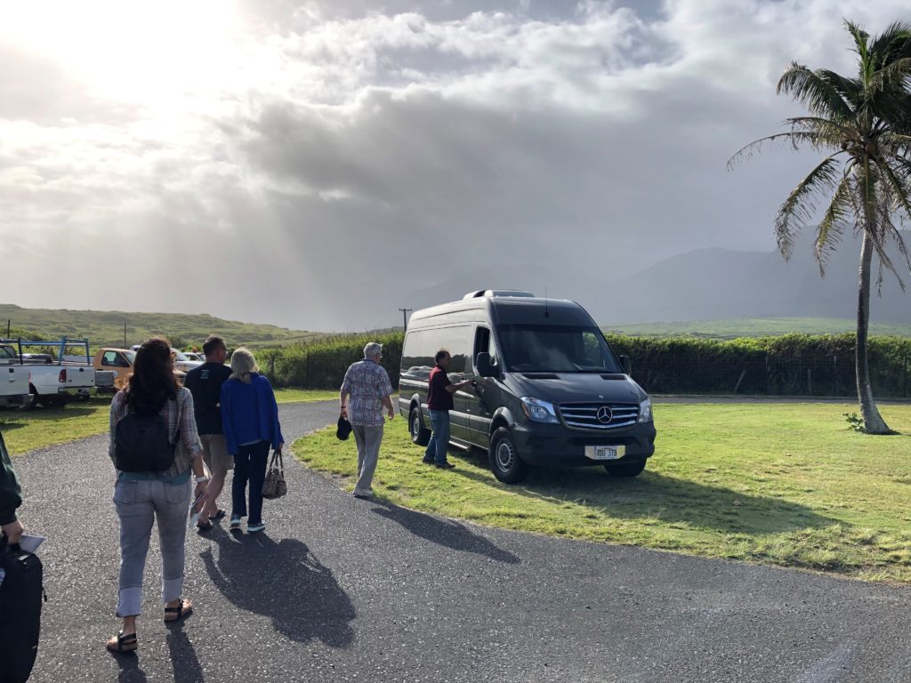 Kalaupapa tour van
