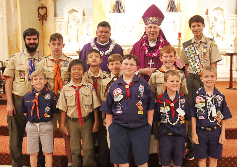 Cub scouts recognized